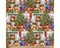 Pets On Christmas Morning Cotton Print Fabric | By the Yard | Sewing and Crafting | 44 inches wide